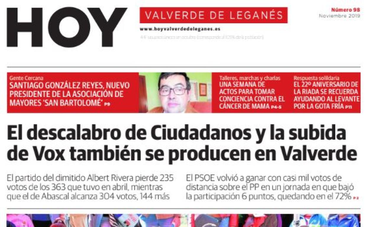 Se publica la edición 98 de HOY Valverde de Leganés