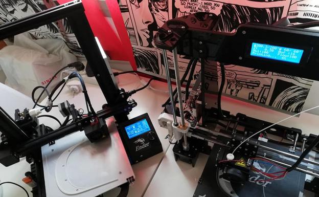 Impresoras 3D en pleno proceso de elaboración