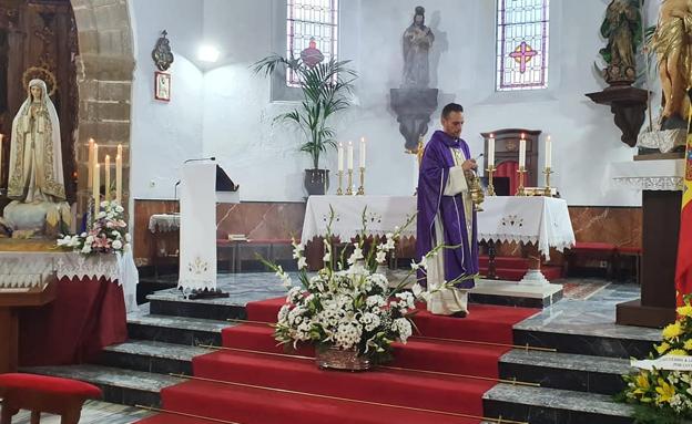 Párroco de Valverde, José María Sánchez