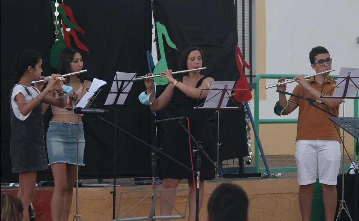 Momento durante el concierto