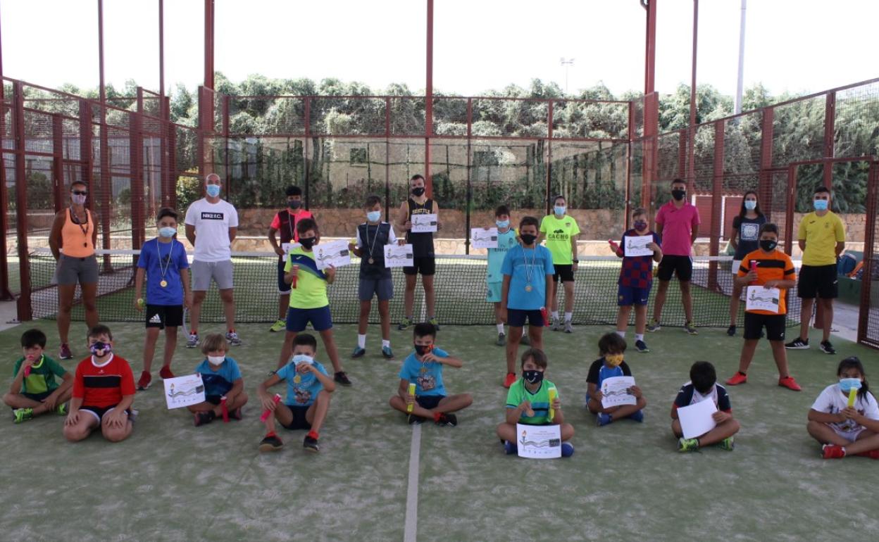 Participantes en las I Olimpiadas Valverdeñas