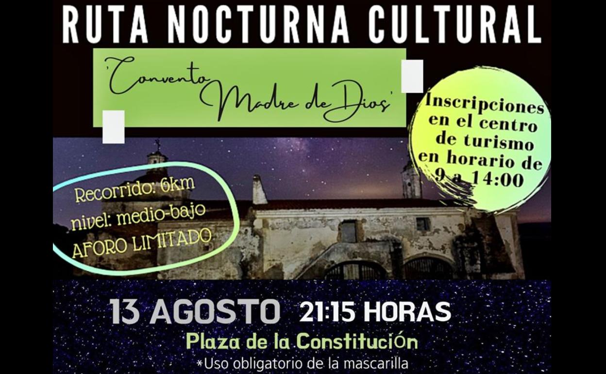 Se organiza una ruta senderista hasta el Convento 'Madre de Dios'