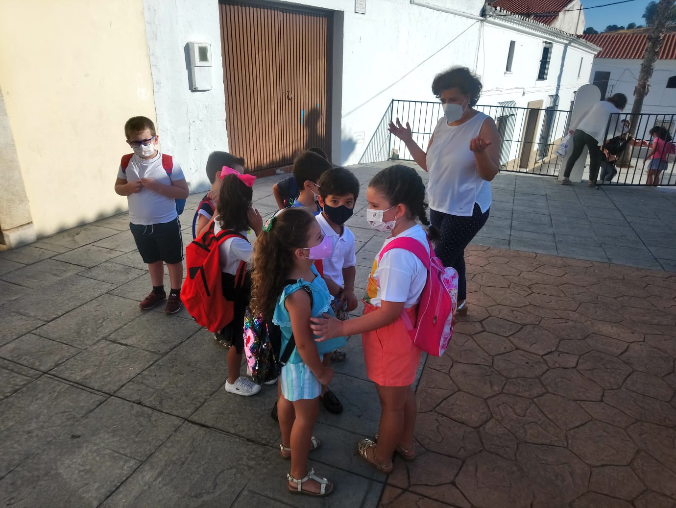 Fotos: Primer día en los centros educativos 2020
