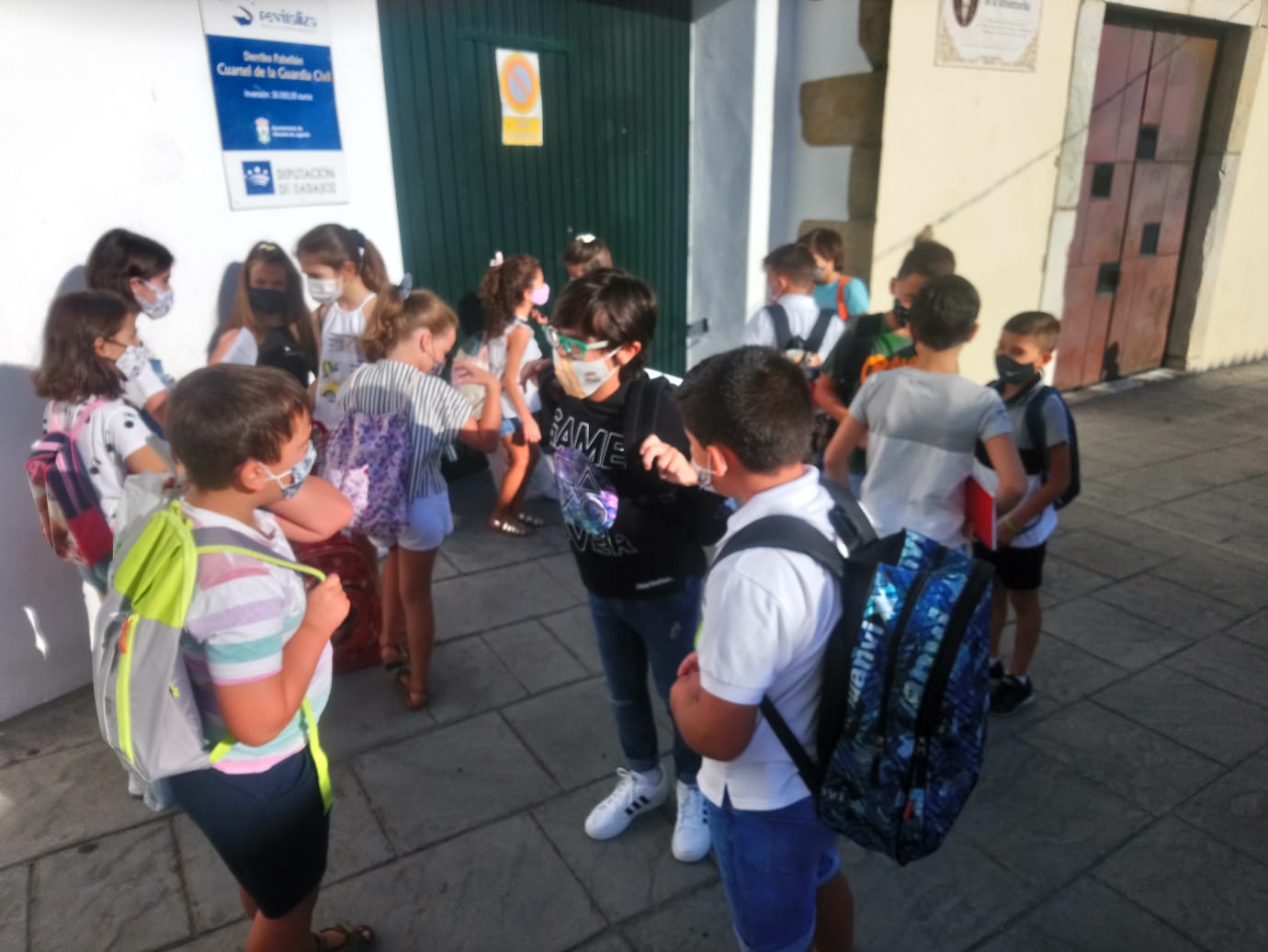 Fotos: Primer día en los centros educativos 2020