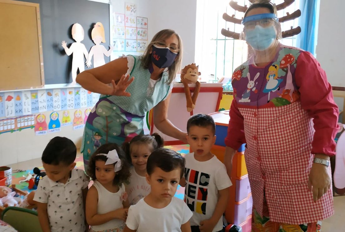 Fotos: Primer día en los centros educativos 2020