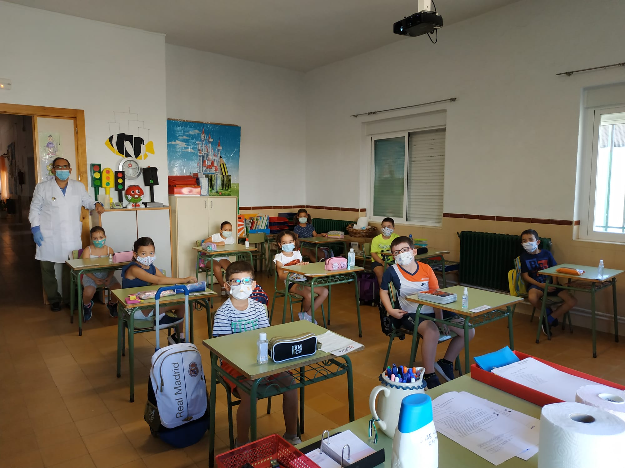Fotos: Primer día en los centros educativos 2020