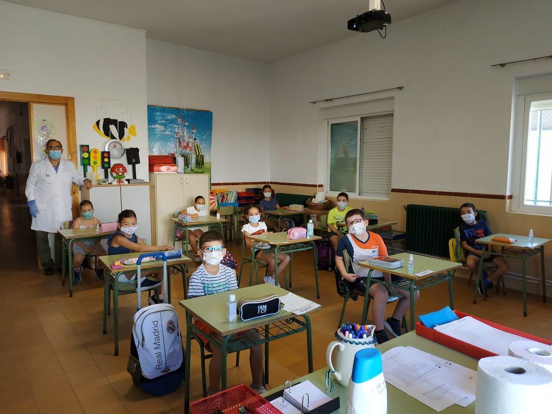 Fotos: Primer día en los centros educativos 2020