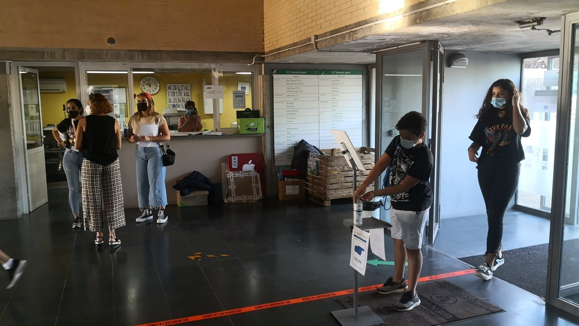 Fotos: Primer día en los centros educativos 2020