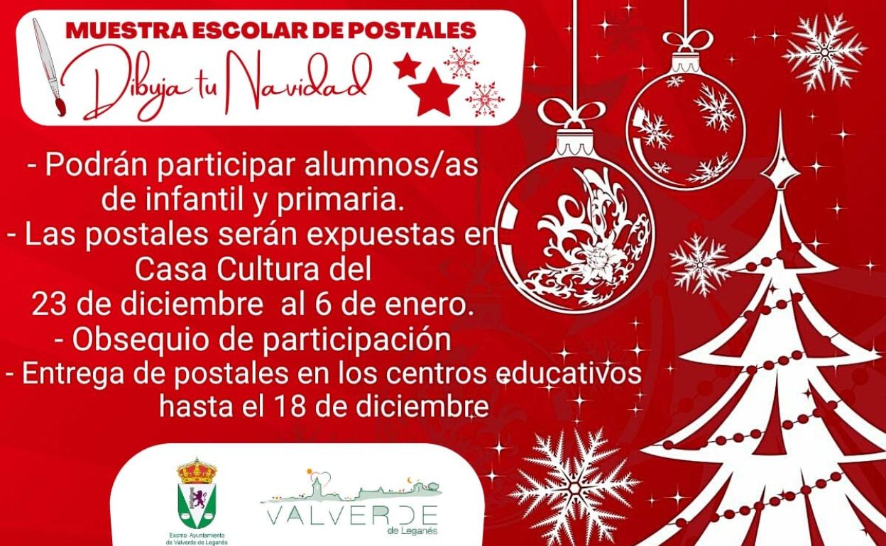 El Ayuntamiento convoca una muestra de postales navideñas escolar