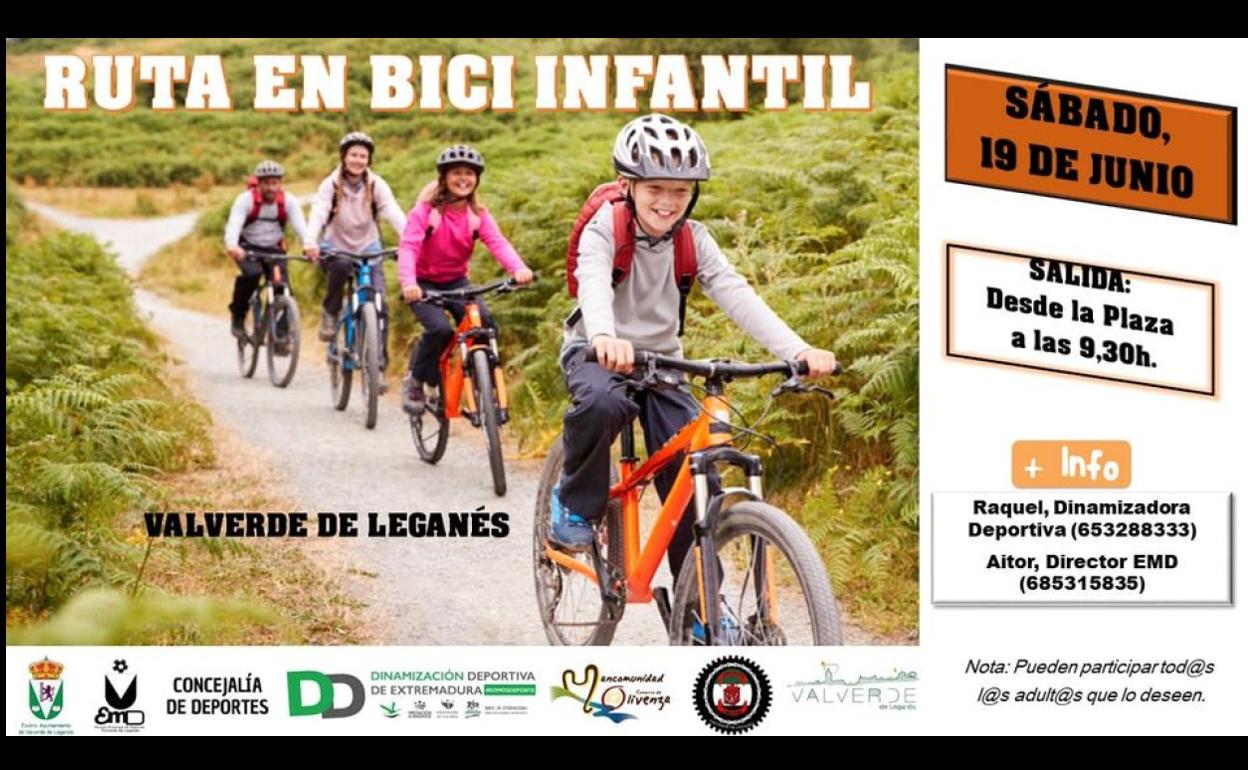 ¿Te animas a la ruta infantil en bici?