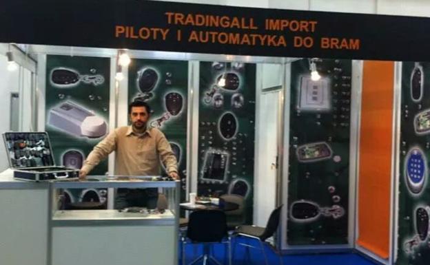 En otra feria, en esta ocasión en Polonia