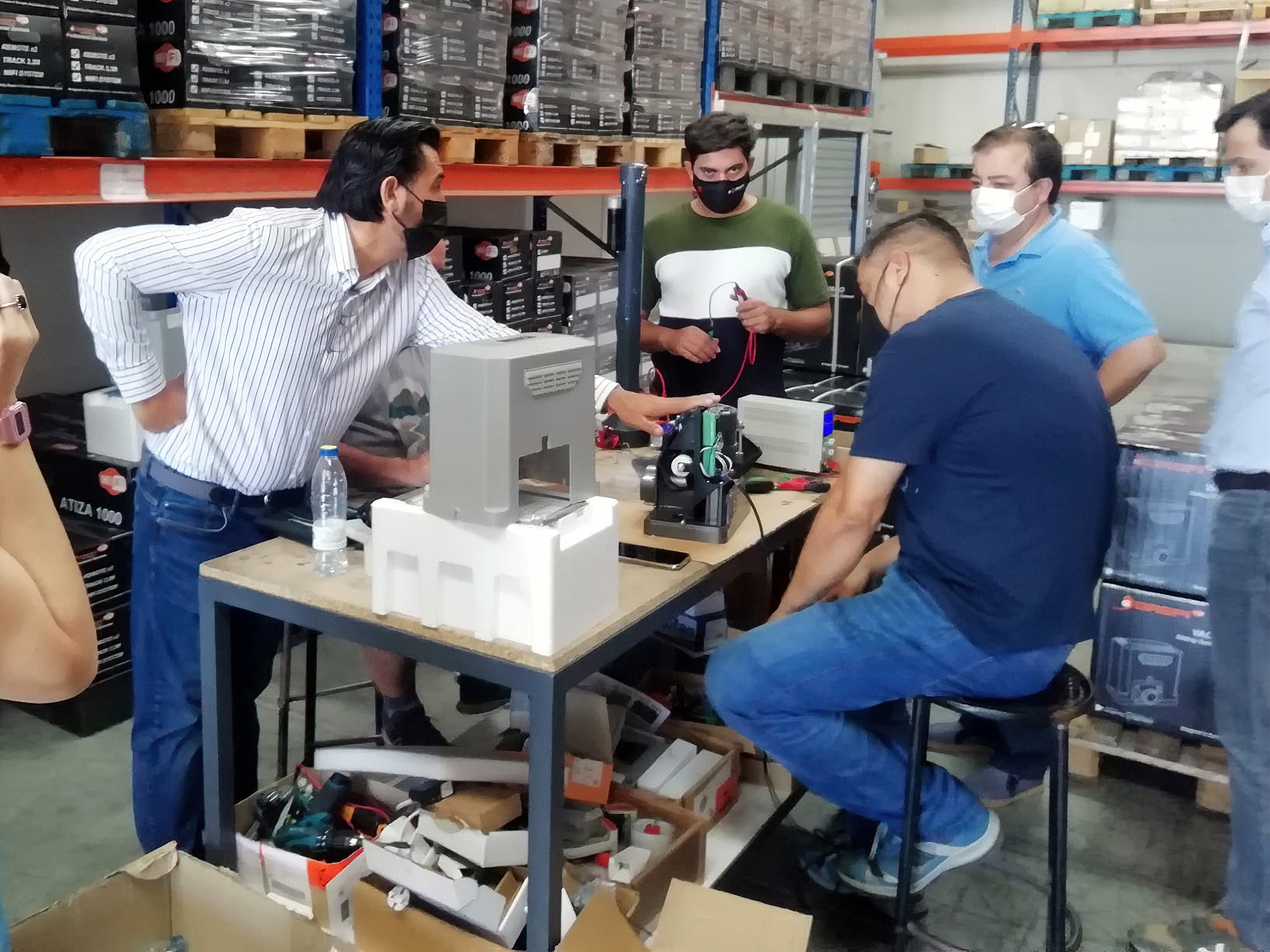 Fotos: Visita a Tradingall Daspi Italy