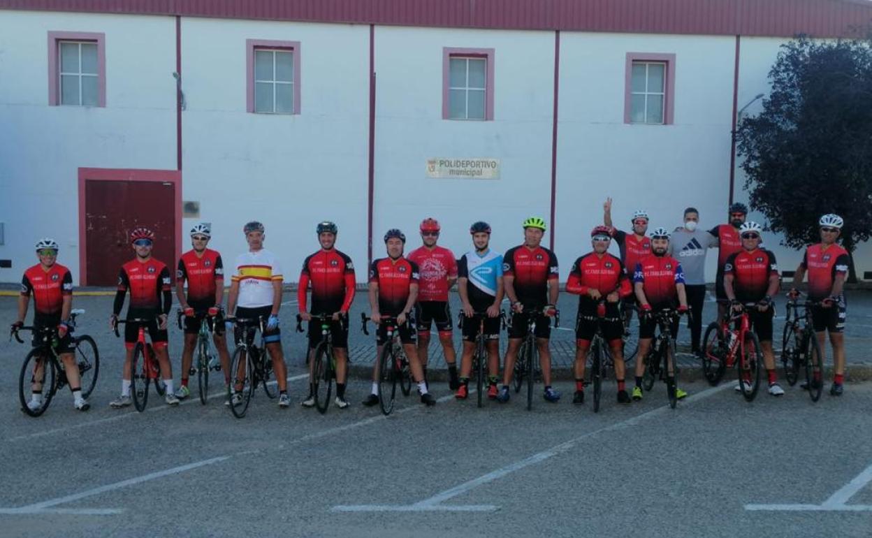 Participantes en la prueba