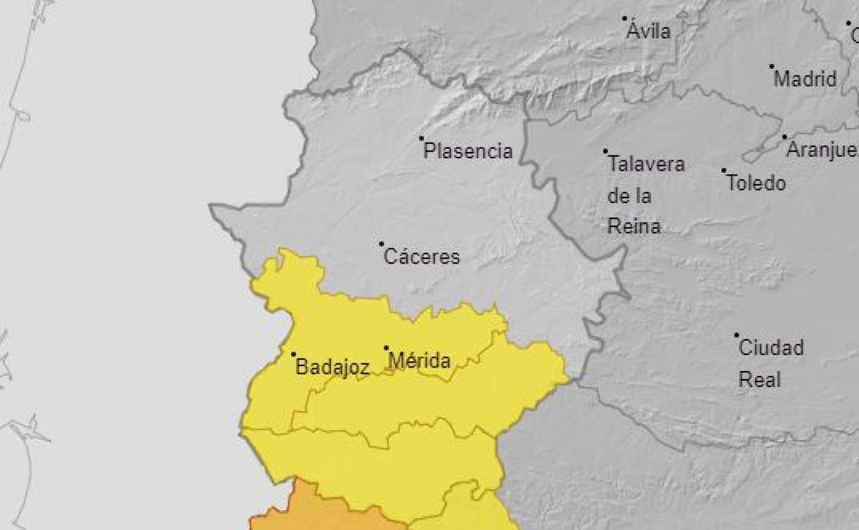Se activa la alerta amarilla por lluvias para esta noche y mañana