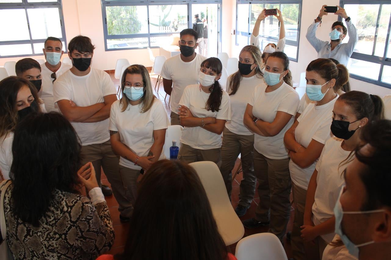 Fotos: Visita de la Consejera de Educación y Empleo, Esther Gutiérrez