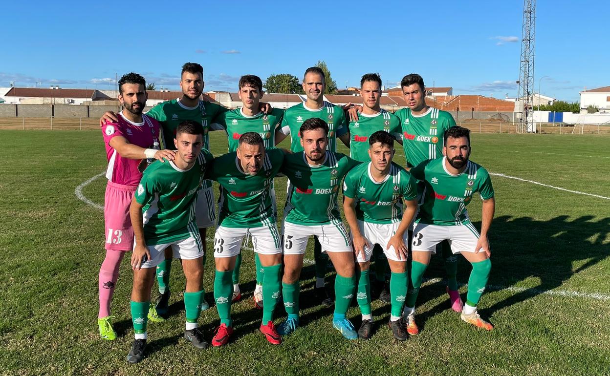 Equipo titular en Pueblonuevo