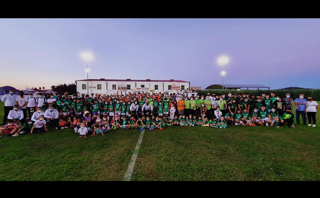 Foto de familia de todas las disciplinas