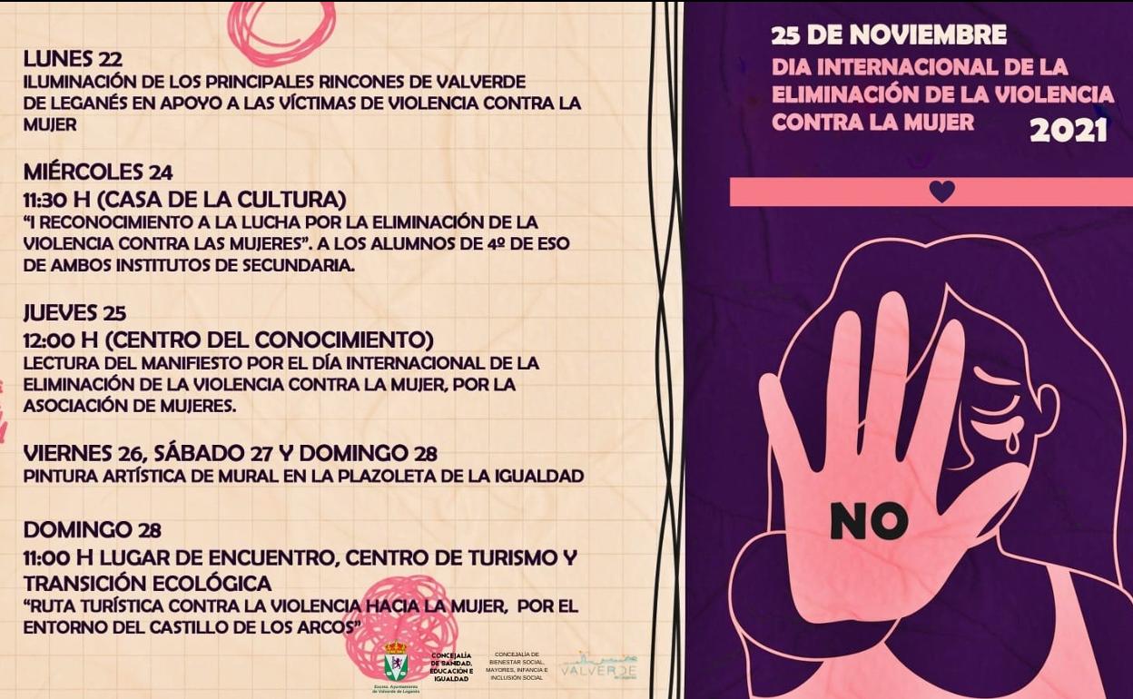 Se organizan actividades para conmemorar el Día Internacional de la Eliminación de la Violencia contra la Mujer