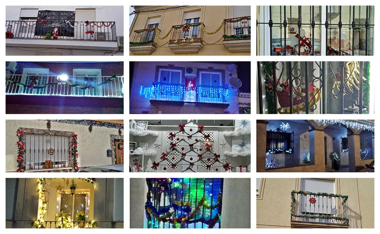 Balcones y ventanas participantes