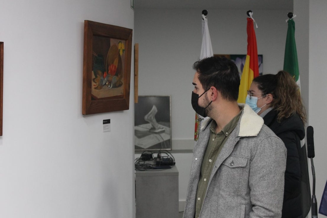 Fotos: Inauguración de la Exposición de Pintura de los Alumnos de Belén Rastrollo