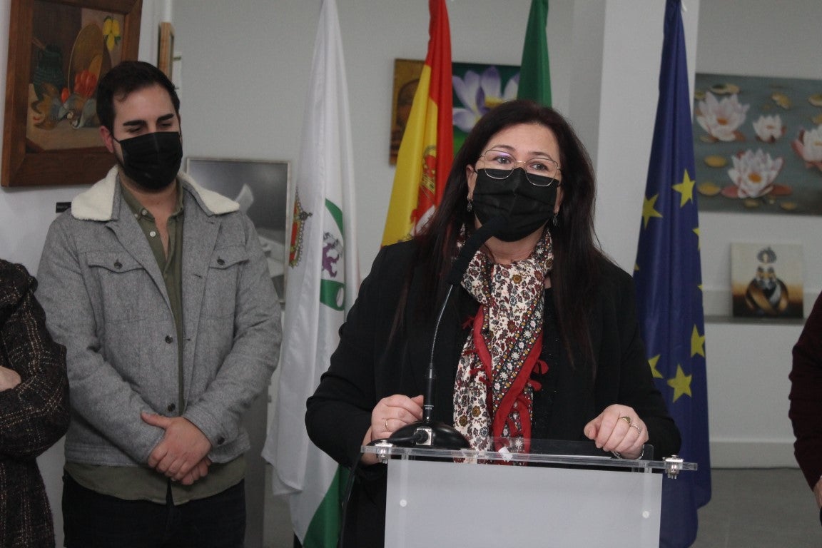 Fotos: Inauguración de la Exposición de Pintura de los Alumnos de Belén Rastrollo