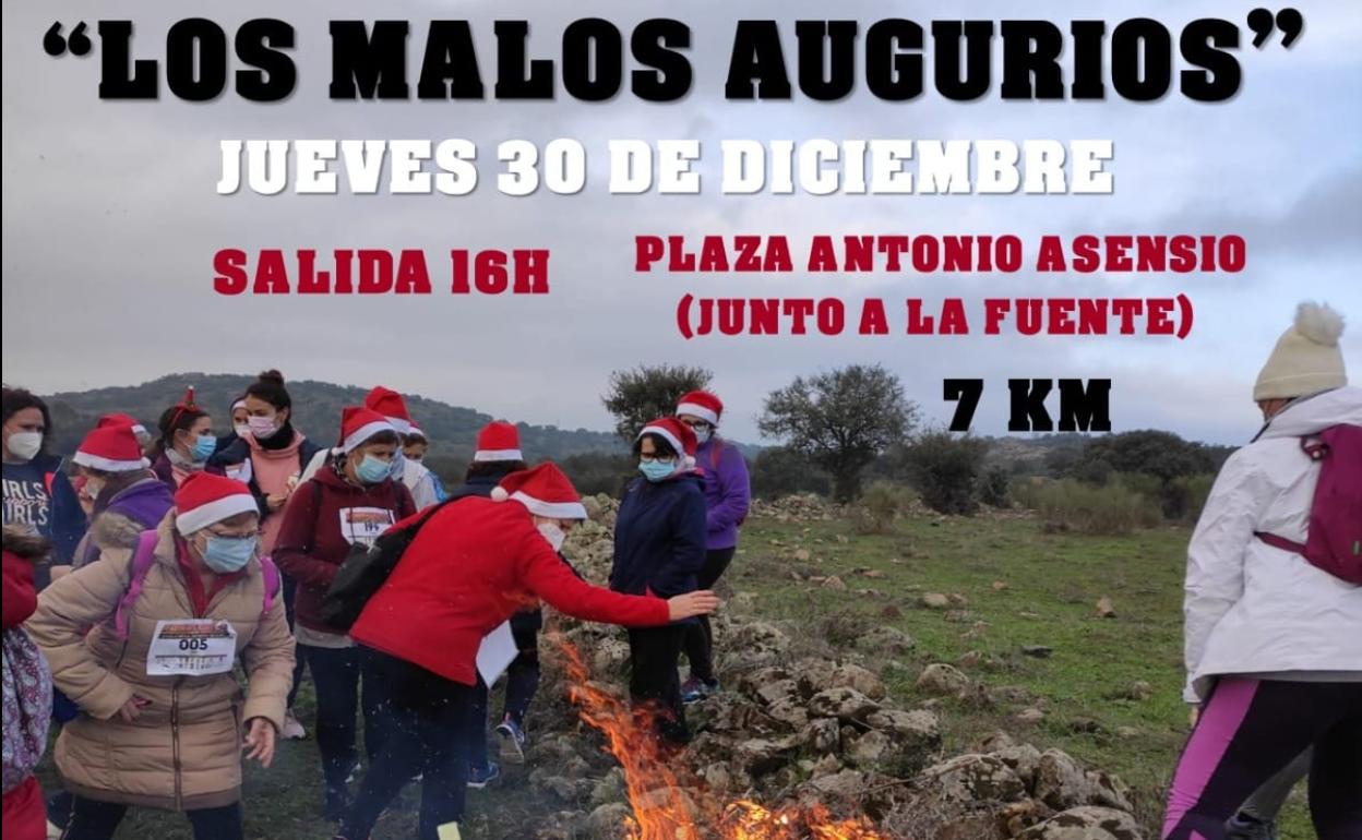 Este jueves, ruta de 'Los malos augurios'