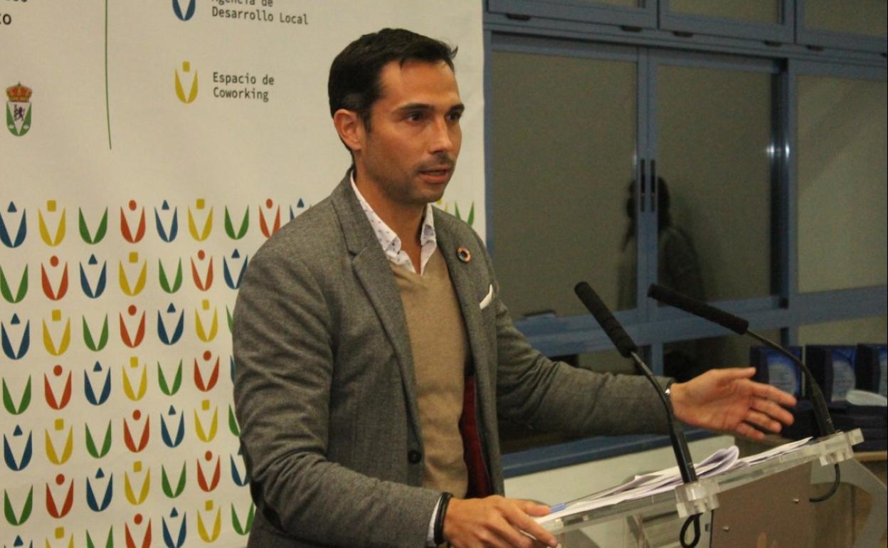 Manolo Borrego en el Día del Emprendimiento en Valverde