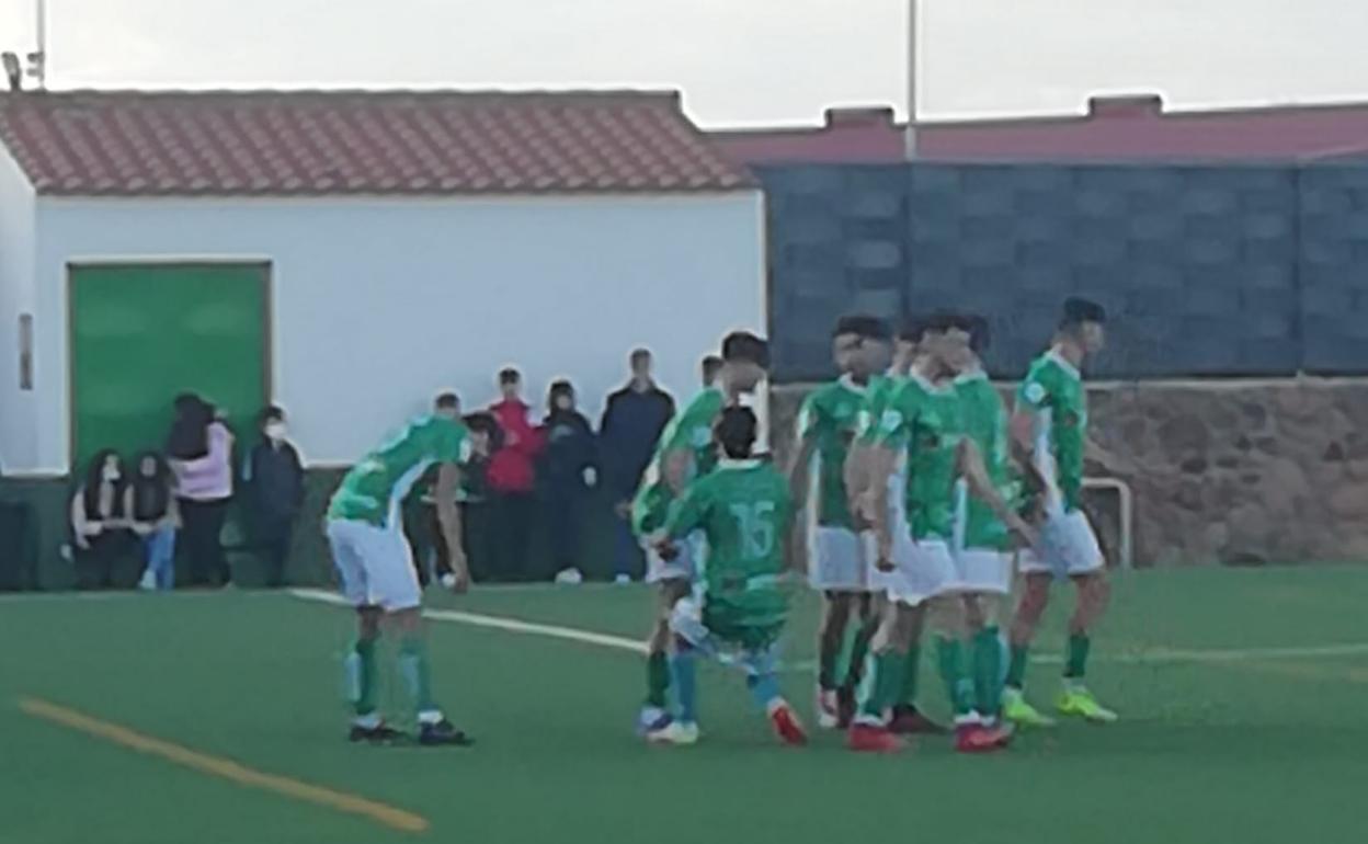 Celebración de uno de los goles de Israel