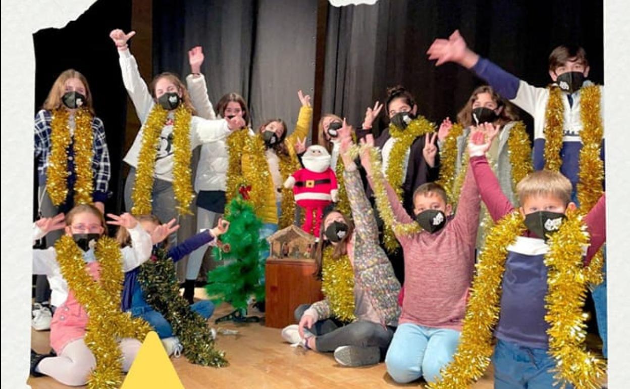 El grupo infantil de la Escuela Municipal de Teatro se sube al escenario esta tarde