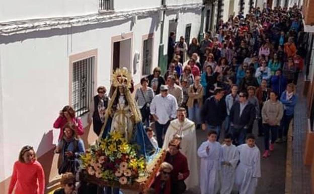 Virgen de la Encarnación: Este domingo habrá una jornada de convivencia con motivo del Día de la Virgen de la Encarnación, patrona de Valverde