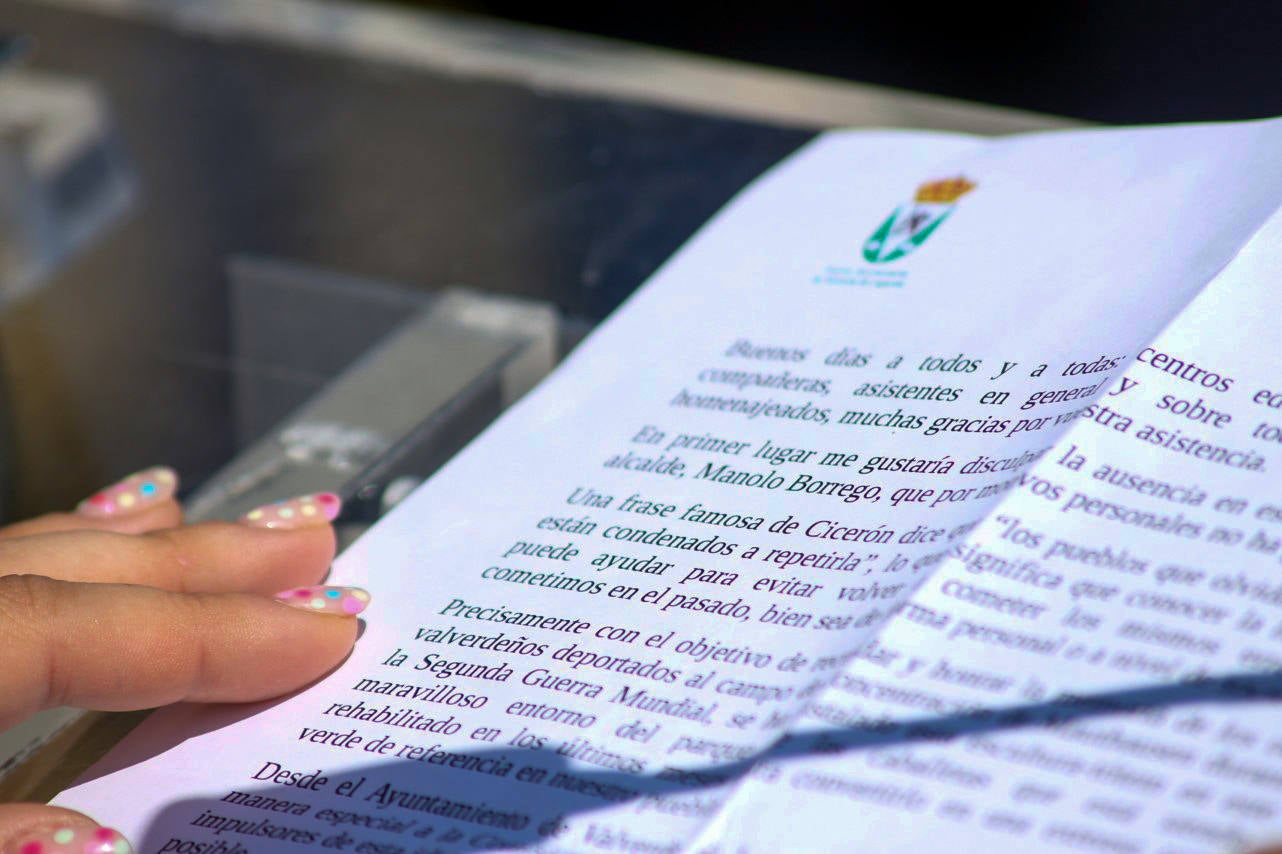 Fotos: Homenaje a las Víctimas del campo de concentración de Mauthausen