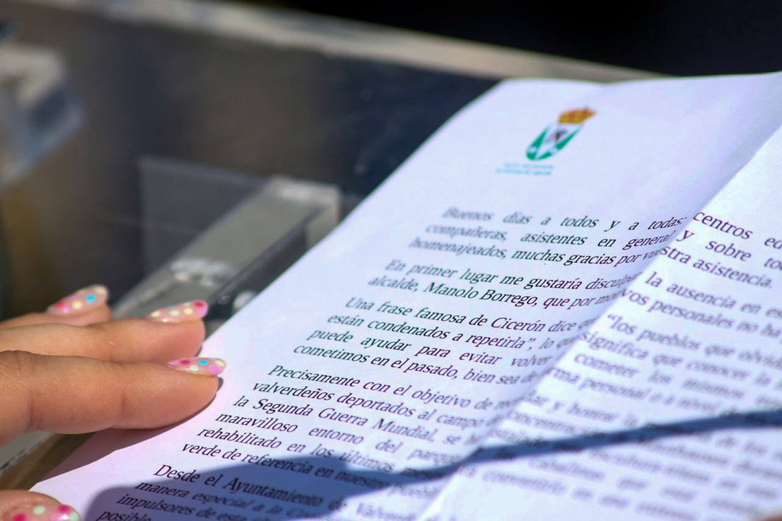 Fotos: Homenaje a las Víctimas del campo de concentración de Mauthausen