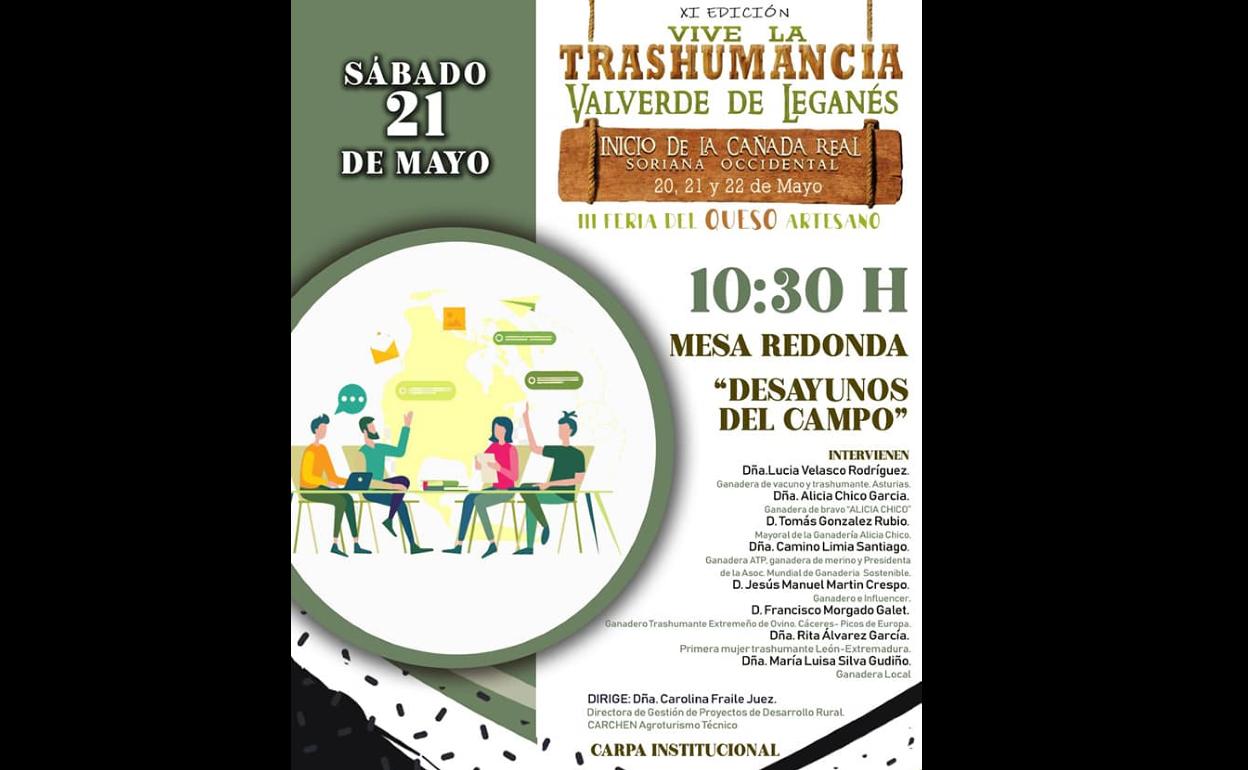 'Vive la Trashumancia' y 'Feria del Queso Artesano': Este sábado habrá una mesa redonda muy interesante