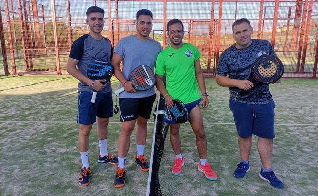 Pablo, David, Rulli y Daniel