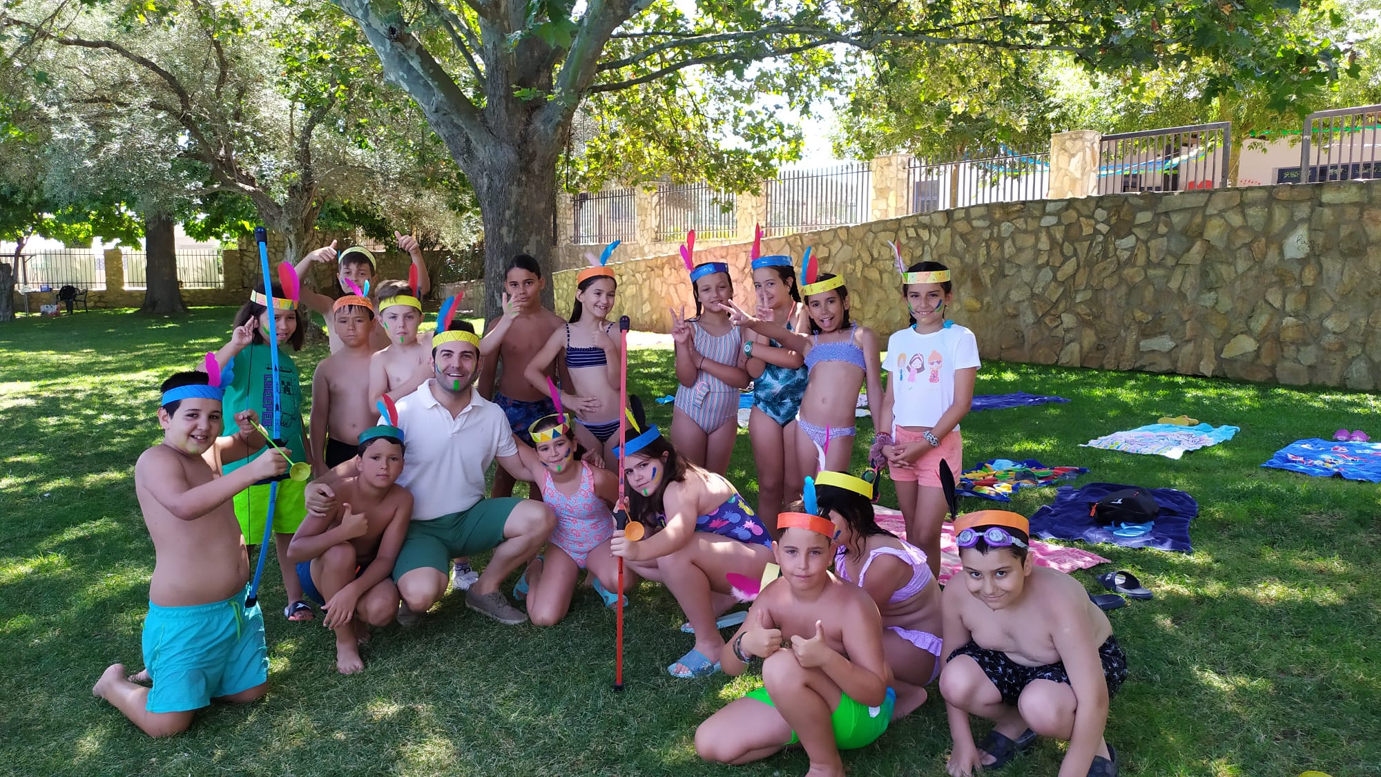 Fotos: Fiesta del final de la primera quincena del Campamento de Verano