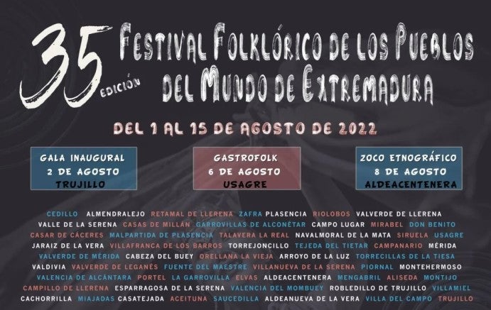 Festival de Folklore: Esta noche es el Festival Folklórico de los Pueblos del Mundo