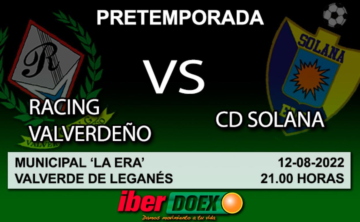 Pretemporada: Primer partido de pretemporada para el Racing Valverdeño