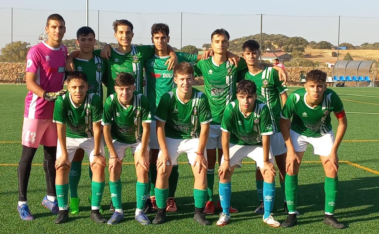 Equipo titular frente al San Jorge