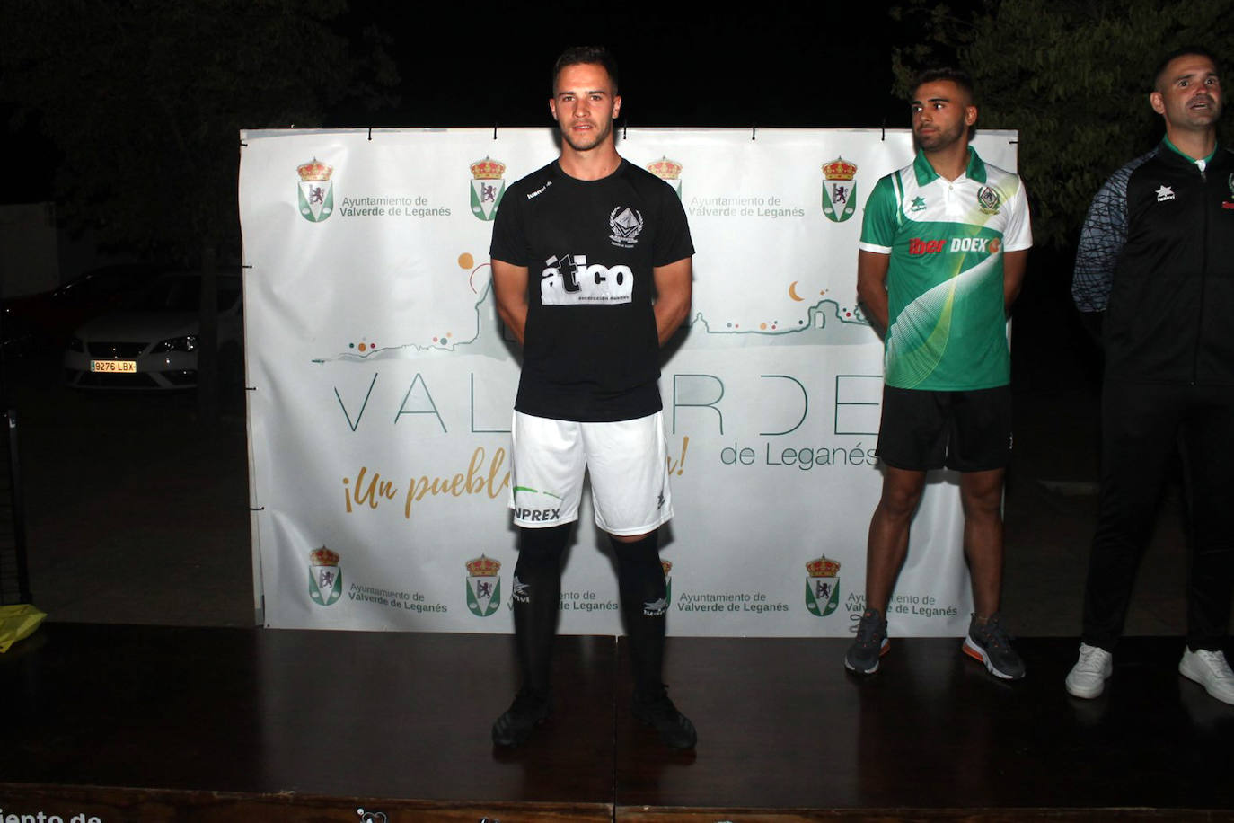 Fotos: Presentación de las plantillas y equipaciones del Racing Valverdeño