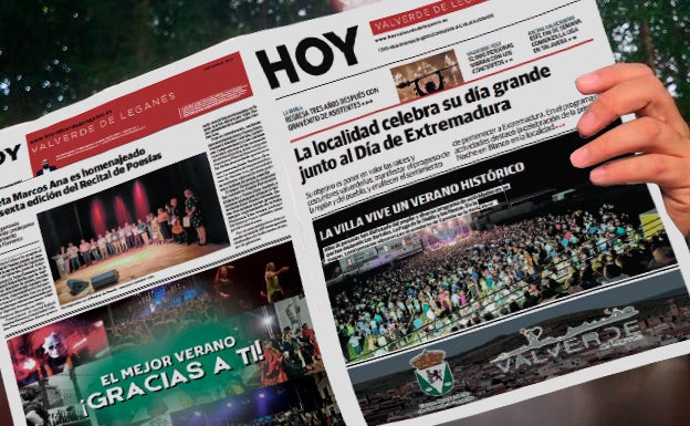HOY Valverde de Leganés: Se publica la edición 132 de HOY Valverde de Leganés