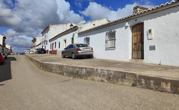 Esta zona elevada de la calle Reyes Huertas también será acondicionada