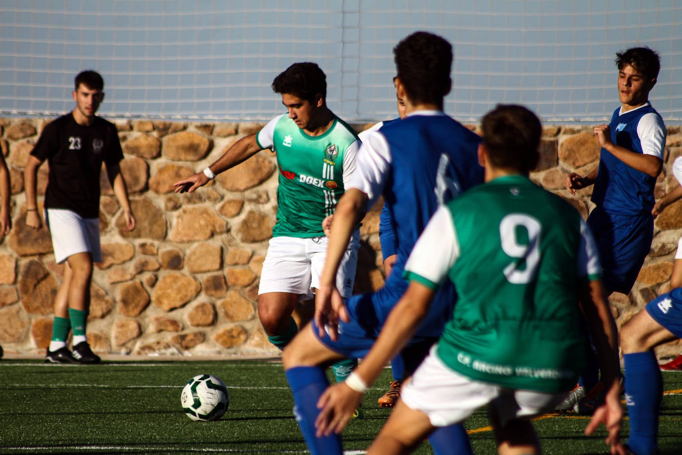 Fotos: Juveniles: Racing Valverdeño - San Roque