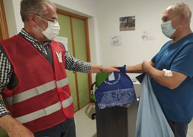 Imagen secundaria 1 - Algunas imágenes de las donaciones de sangre