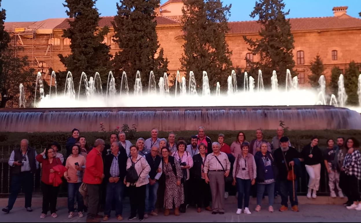 Durante la visita a Granada