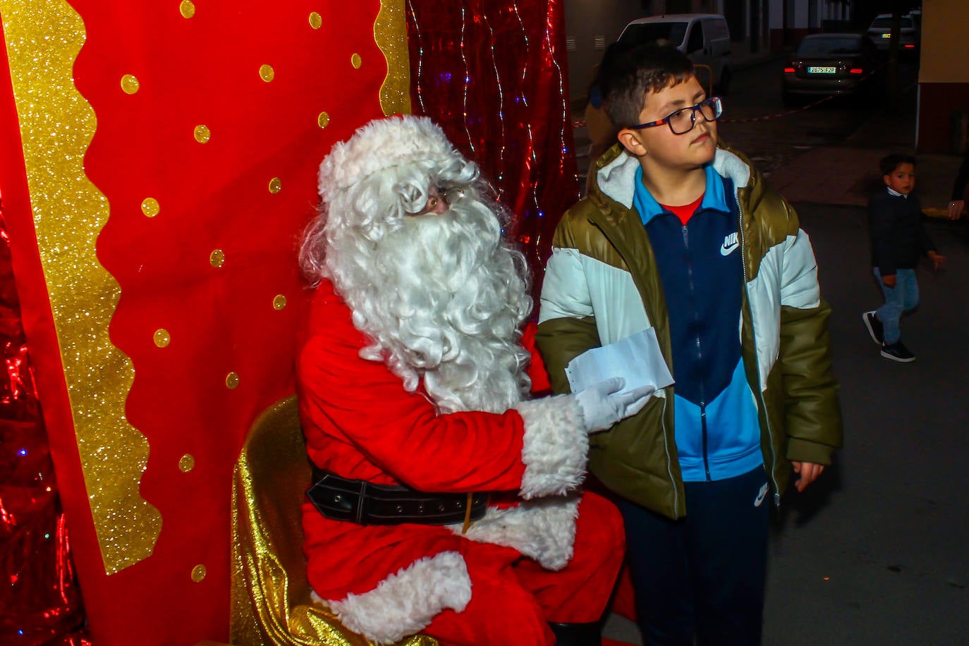 Fotos: Visita de Papá Noel