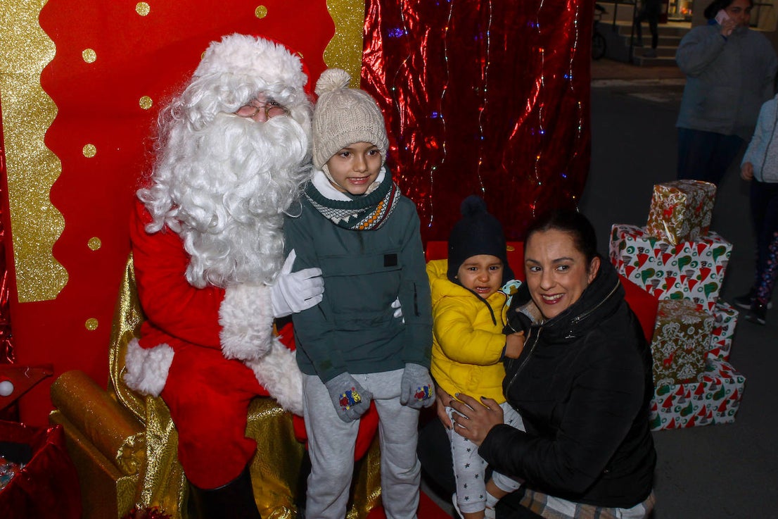 Fotos: Visita de Papá Noel