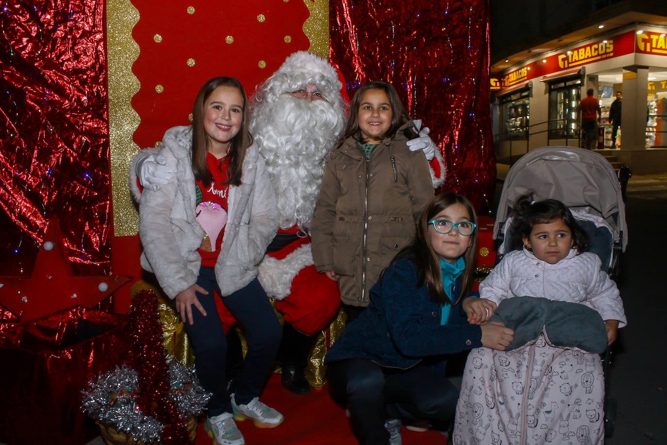 Fotos: Visita de Papá Noel