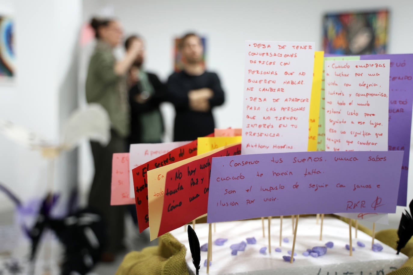 Exposición 'La alas de mi alma' de RKR