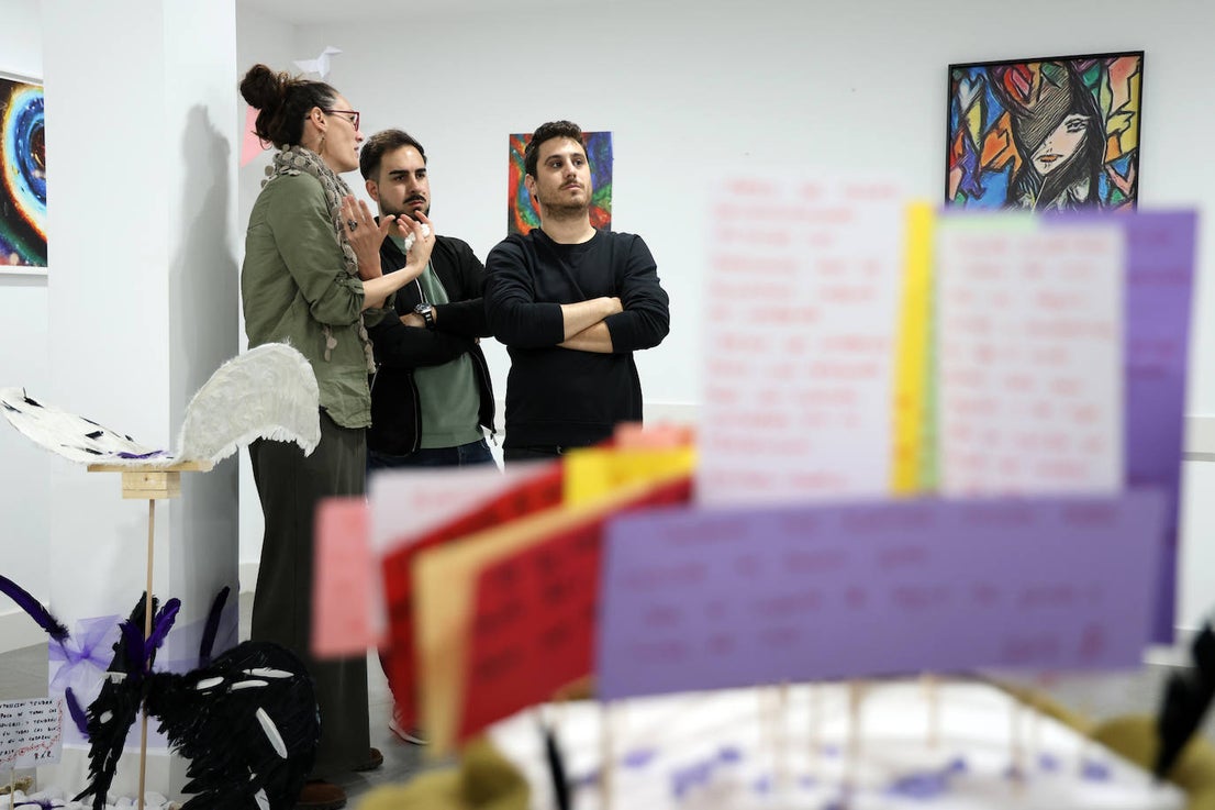Exposición 'La alas de mi alma' de RKR