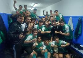 Los valverdeños celebran los tres puntos